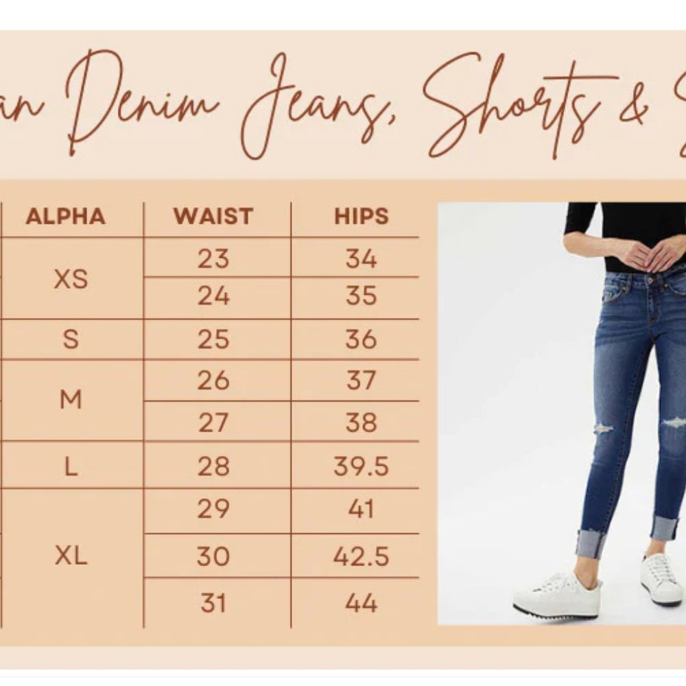 NWT KanCan Mid-Rise Distressed Super Skinny Denim Jeans - Picture 5 of 6